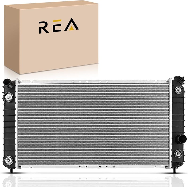 Readair Engine Coolant Radiator Assembly Compatible with Chevy Chevrolet LUV 2.2L 1998-2005, LUV 2.3L 1997, S10 2.2L 1994-2003, GMC Sonoma 2.2L 1994-2003, Isuzu Hombre 2.2L 1996-2000 Replace# 5C0121251H - Image 1